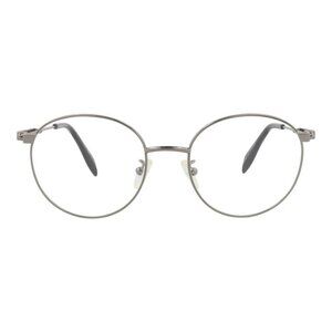 Alexander McQueen Mens Round/Oval Ruthenium Ruthenium Transparent Fashion